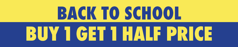 2021 Back To School Buy 1 Get 1 Half Price Student Workbooks