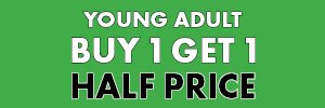 Buy 1 Get 1 Half Price Young Adult Fiction