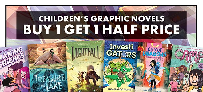 February 2023 Children's Graphic Novels Sale