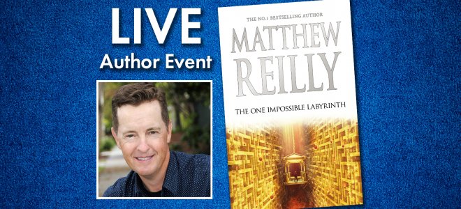 Facebook Live Matthew Reilly In Conversation
