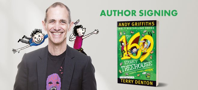 Andy Griffiths Indooroopilly Book Signing