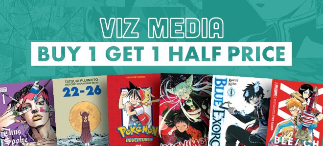 Buy One Get One Half Price - Manga