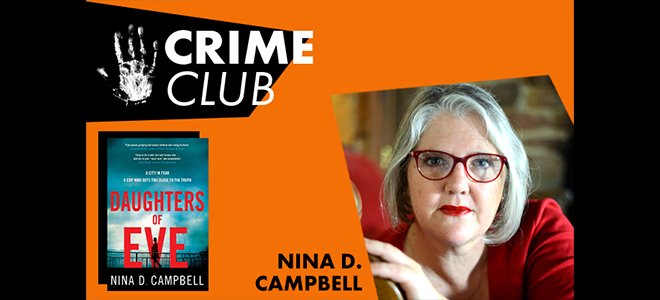 QBD Crime Club with Nina D Campbell