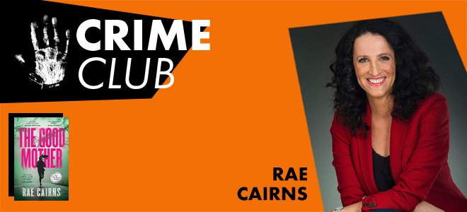 QBD Crime Club with Rae Cairns