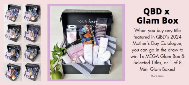 The Ultimate Mother's Day Prize with Glambox x QBD!