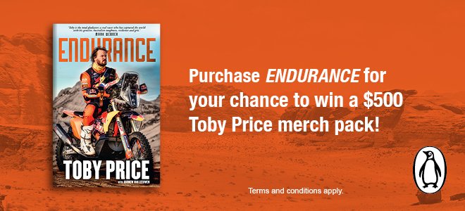 Win A Toby Price Prize Pack