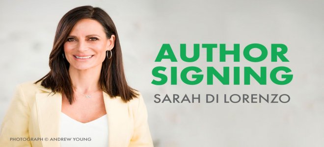 Sarah Di Lorenzo Book Signing - QBD Books Broadway