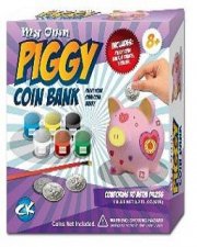 Creative Kids My Own Piggy Coin Bank