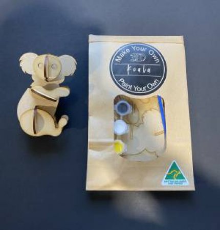3D Koala Make & Paint Your Own Kit by Various