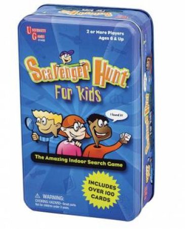 Scavenger Hunt For Kids Game Tin by Various