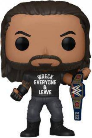 WWE - Roman Reigns with Wreck Everyone Shirt Metallic Pop! by Various