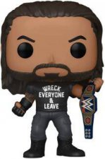 WWE  Roman Reigns with Wreck Everyone Shirt Metallic Pop