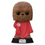 Star Wars  Chewbacca With Robe Flocked Pop