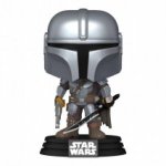 Star Wars Mandalorian  Mandalorian with DarkSaber Pop Vinyl