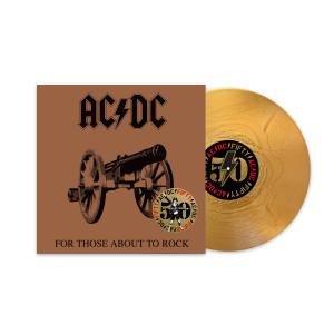 For Those About To Rock (We Salute You) (180gm Gold Nugget Vinyl) by AC/DC