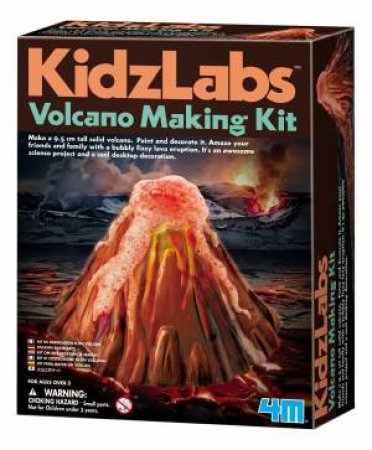 4M: KidzLabs: Volcano Making Kit by Various