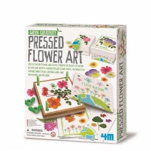 4M: Green Science: Pressed Flower Art by Various