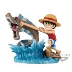 One Piece  World Collectable Figure Log Stories  Monkey D Luffy Vs Sea Monster