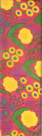 Victoria & Albert Museum: 6 Pencils With Erasers: Yellow Flowers by Various