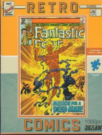 Jigsaw Retro Comics Fantastic Four by Various