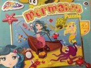 Mermaid Kid Floor Puzzle by Various
