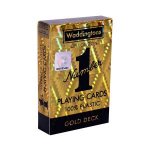 Gold Waddingtons No1 Playing Cards