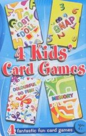 4 Kids Card Games Tin by Various