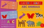 Match  Learn Box Animal ABCs