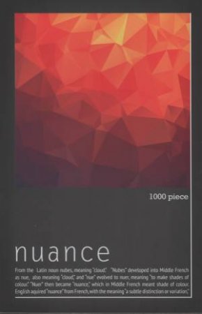 Nuance Triangles 1000pc Jigsaw Puzzle by Various