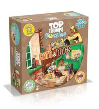 Top Trumps Puzzles Cats & Dogs 100 Pc Puzzle by Various