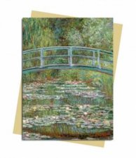 Greeting Cards Claude Monet Bridge Over Pond