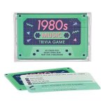 1980s Music Trivia Game Tape