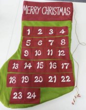 Giant Advent Stocking