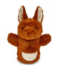 Australian Geographic Ruben The Kangaroo Hand Puppet 21cm