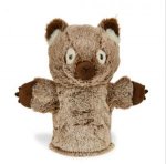 Australian Geographic Whitney The Wombat Hand Puppet 21cm