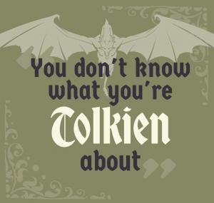 Cotton Tote Bag: Tolkien About by Unknown