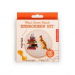 Mini Cross Stitch Embroidery  Cat  Books