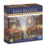 1000pc John Bradley Trams In Gaslight Jigsaw