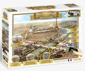 History Scratch 500 Piece Jigsaw Puzzle: Paris by Various