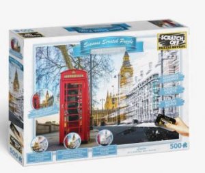 Seasons Scratch 500 Piece Jigsaw Puzzle: Big Ben