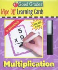 Good Grades Wipe Off Learning Cards Multiplication