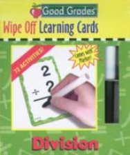 Good Grades Wipe Off Learning Cards Division
