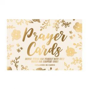 Christian Collection Prayer Cards: Gold by Various