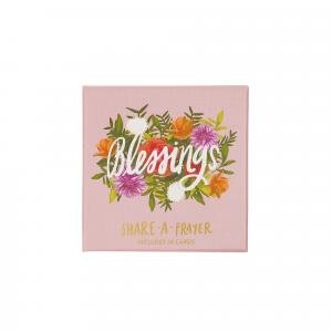 Share A Prayer Card Blessings Floral by Various