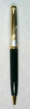 Inoxcrom Sirocco Sterling Silver  Black Lacquer Ball Point Pen