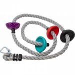 Slackers Ninja Climbing Rope 8 wFoot Holds