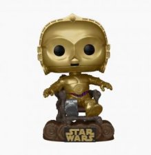 Star Wars Return Of The Jedi 40th Anniversary  C3P0 In Chair Pop