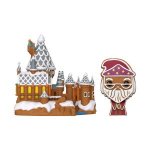 Harry Potter  Albus Dumbledore with Hogwarts Gingerbread Pop Town