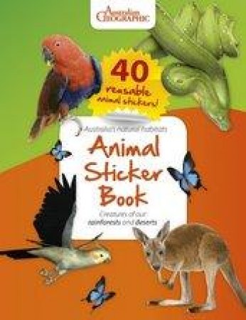 Animal Sticker Book:  Rainforests And Deserts by Various