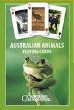 Australian Geographic Animal Playing Cards